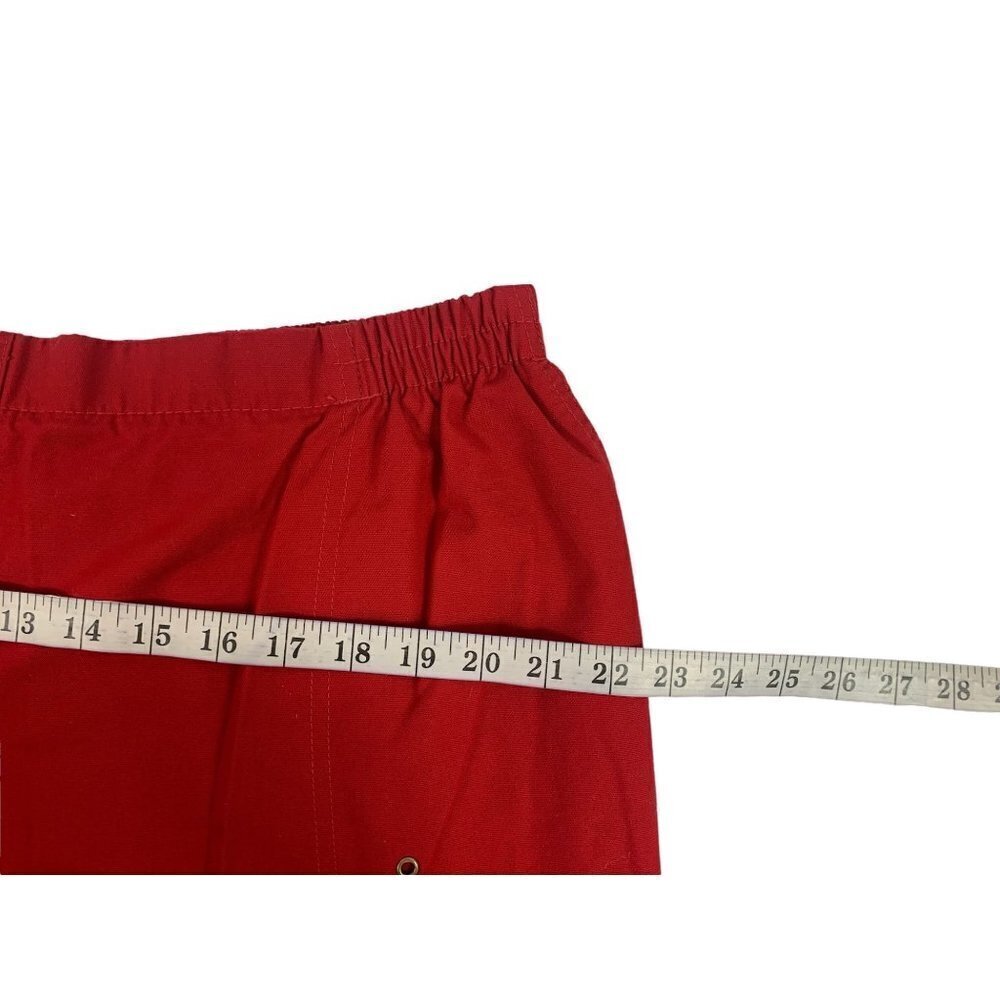 Allison Daley Blazing Red Capris - Picture 5 of 7